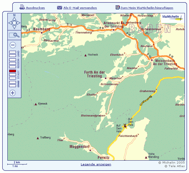 gaisstein.at ~ genussbergl der niedersterreichischen voralpen [wandern, wien] | _download detailed map.