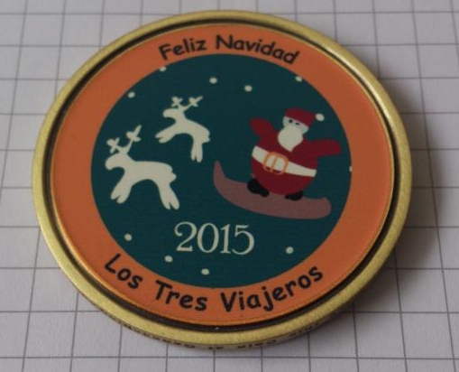 _Los Tres Viajeros celebrando Feliz Navidad 2015
